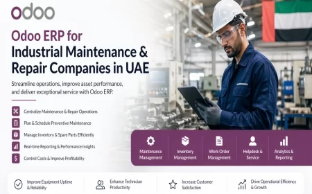 Odoo ERP for Industrial Maintenance & Repair Companies in UAE