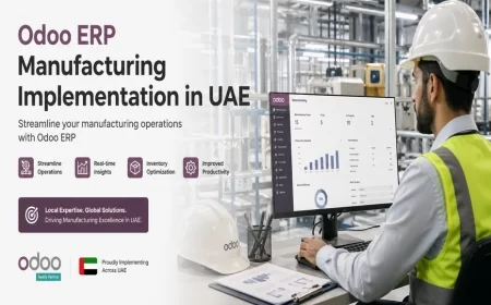 Odoo ERP Manufacturing Implementation in UAE
