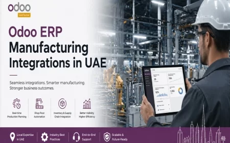 Odoo ERP Manufacturing Integrations in UAE