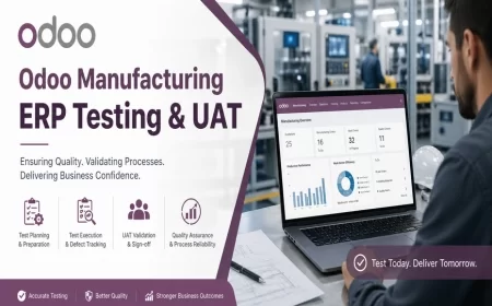 Odoo Manufacturing ERP Testing & UAT