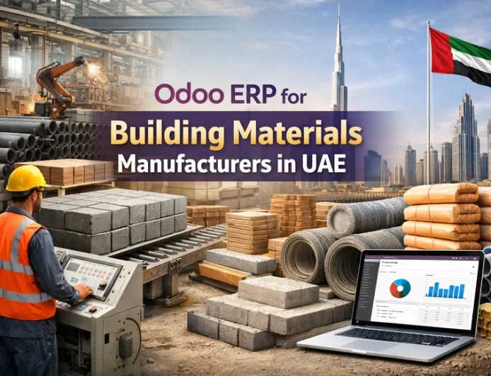 Odoo ERP for Building Materials  Manufacturers in UAE