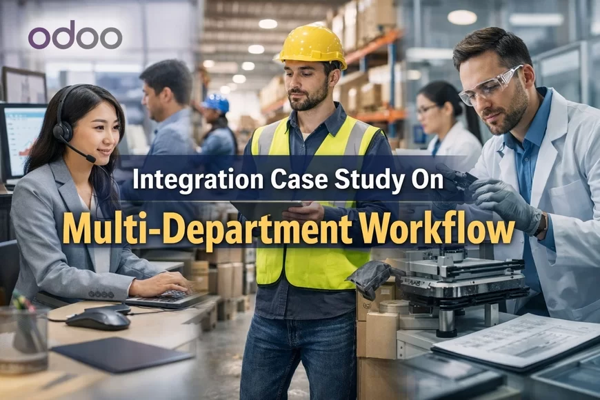 Odoo Integration Case Study On Multi-Department Workflow