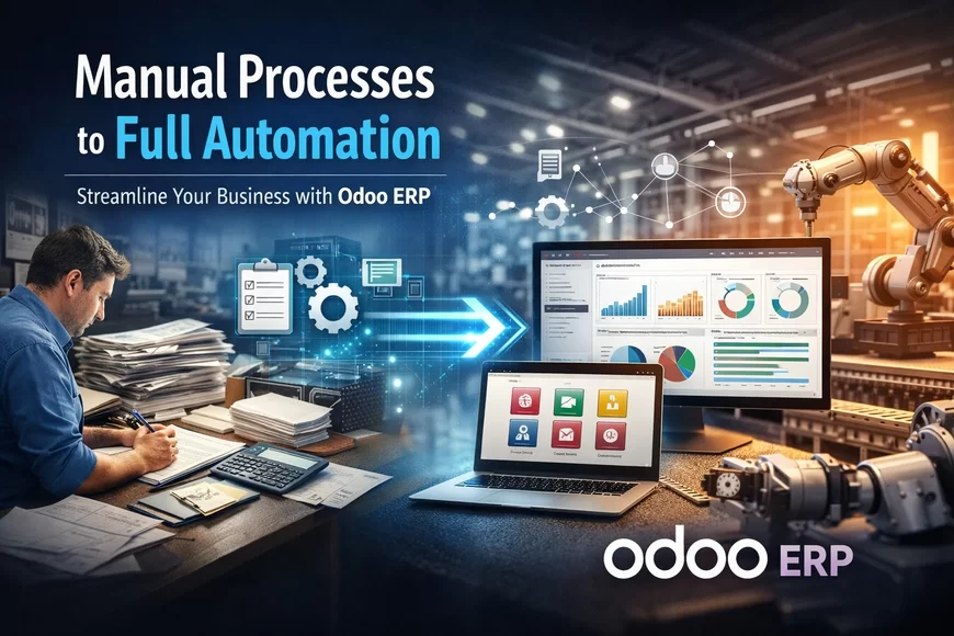 Switch From Manual Processes to Full Automation with Odoo ERP