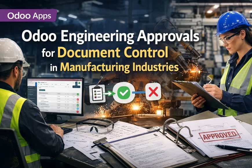 Odoo Engineering Approvals for Document Control in Manufacturing Industries