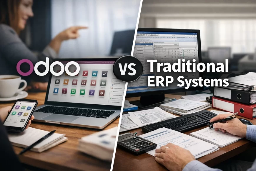 Odoo vs Traditional ERP Systems: A Complete Comparison