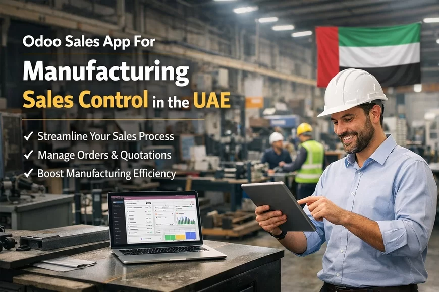Odoo Sales App For Manufacturing Sales Control in the UAE