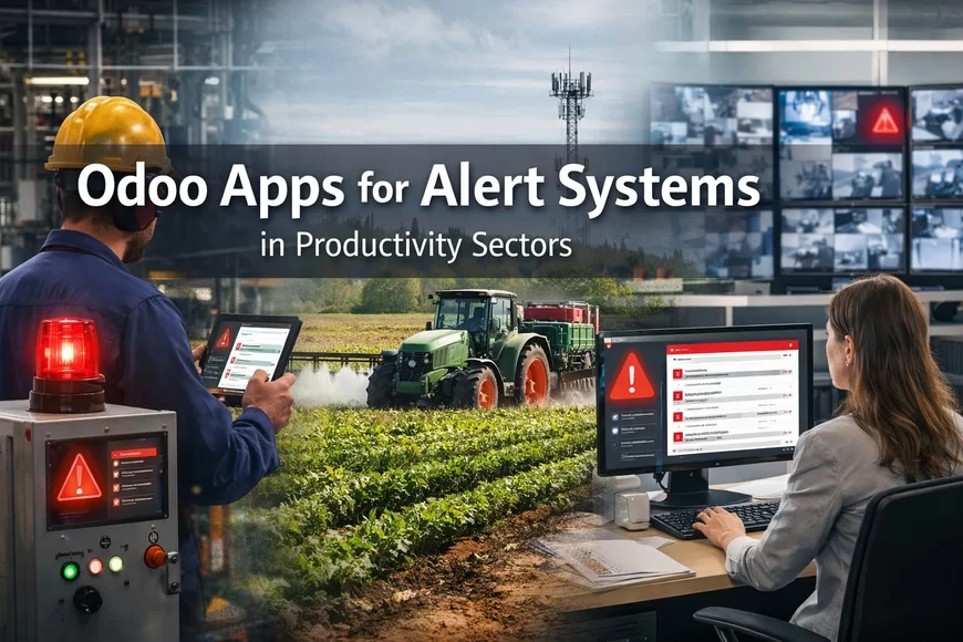 Odoo Apps for Alert Systems in Productivity Sectors