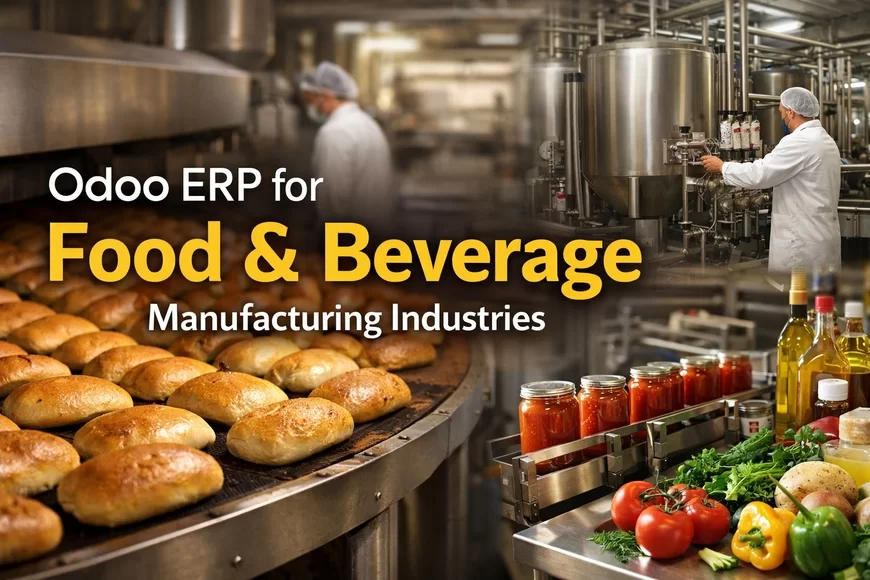 Odoo ERP for Food & Beverage Manufacturing Industries