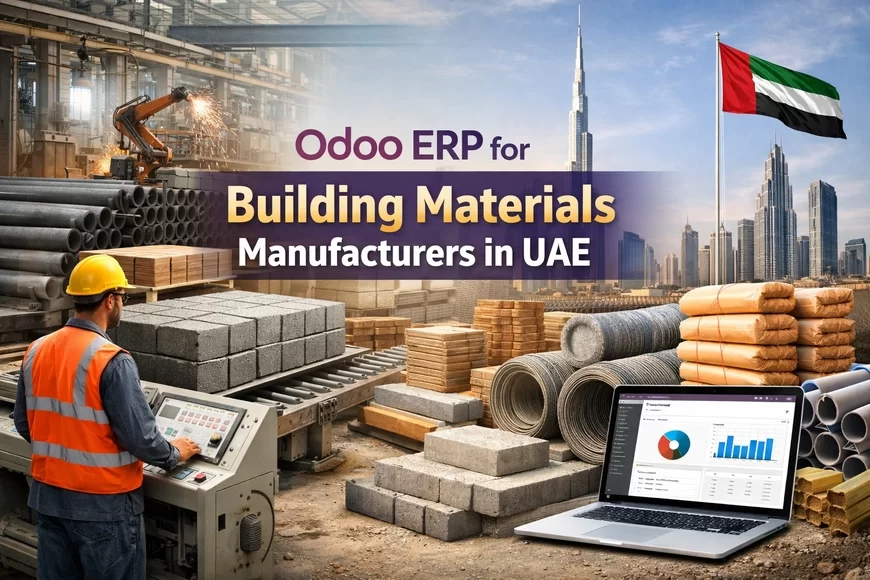 Odoo ERP for Building Materials  Manufacturers in UAE