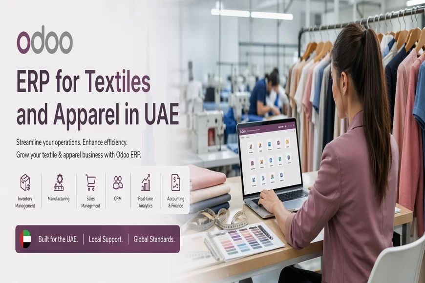 Odoo ERP for Textiles and Apparel in UAE