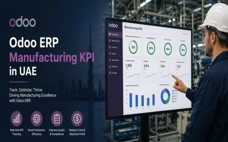 Odoo ERP Manufacturing KPI in UAE