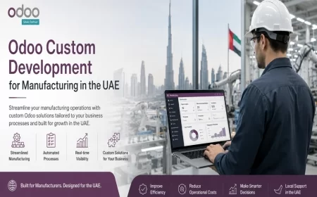 Odoo Custom Development for Manufacturing in the UAE