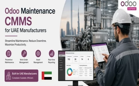 Odoo Maintenance CMMS for UAE Manufacturers