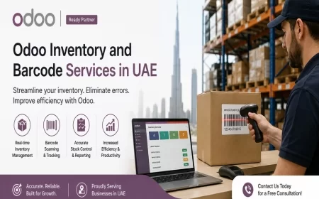 Odoo Inventory and Barcode Services in UAE