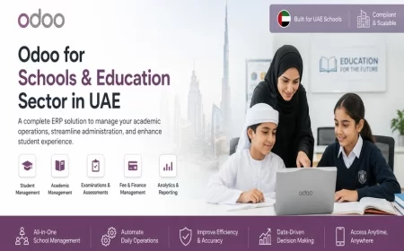 Odoo for Schools & Education Sector in UAE