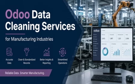 Odoo Data Cleaning Services for Manufacturing Industries