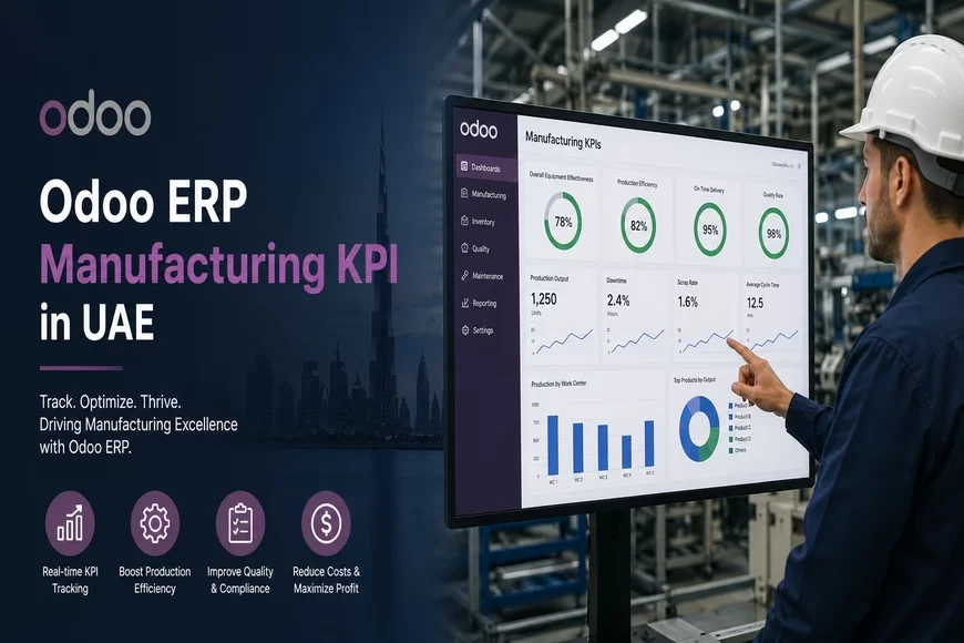 Odoo ERP Manufacturing KPI in UAE