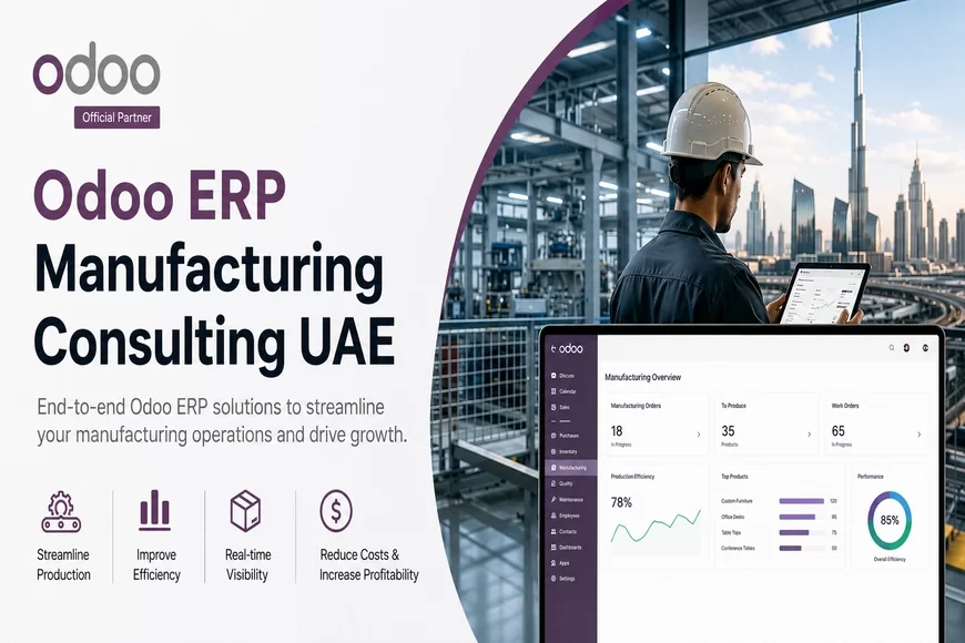 Odoo ERP Manufacturing  Consulting UAE