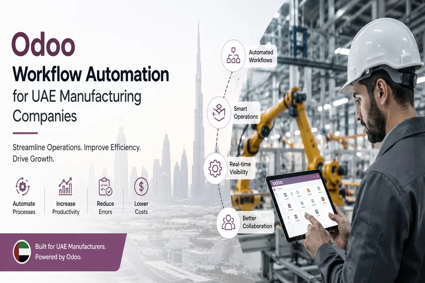 Odoo Workflow Automation for UAE Manufacturing Companies