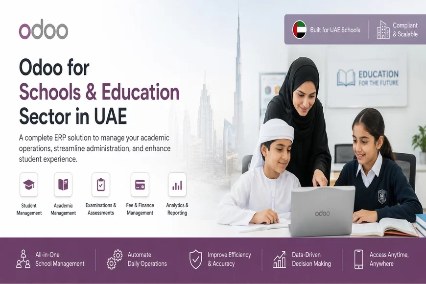 Odoo for Schools & Education Sector in UAE