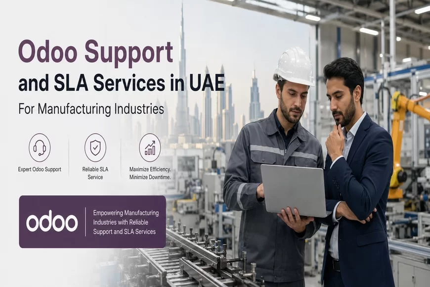 Odoo Support and SLA Services in UAE For Manufacturing Industries