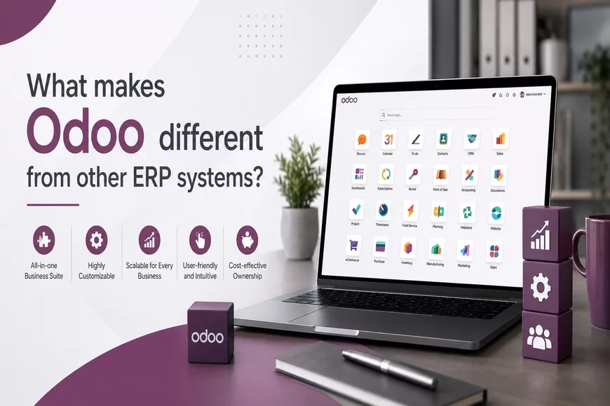 What makes Odoo different from other ERP systems?