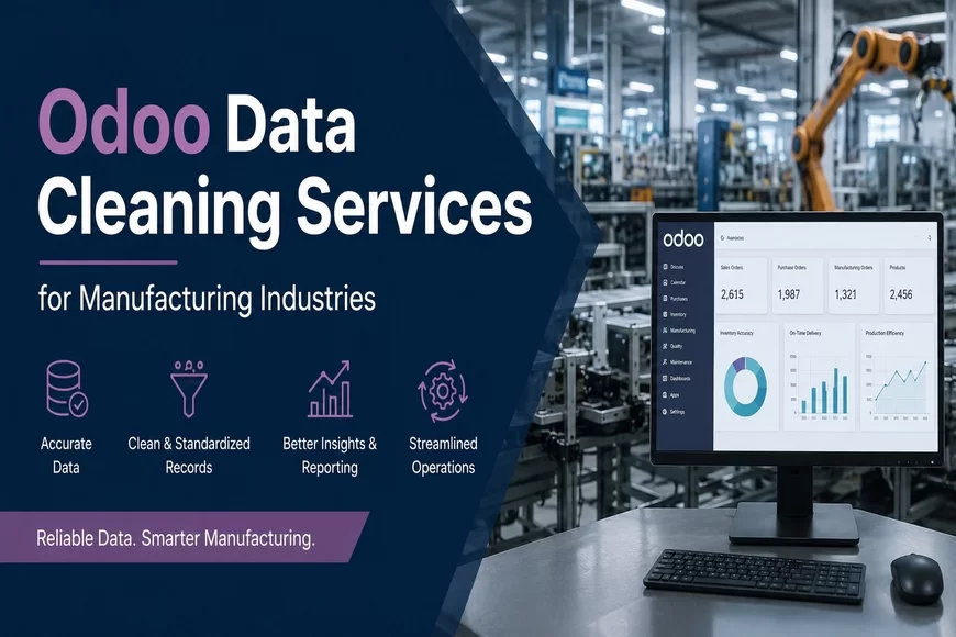 Odoo Data Cleaning Services for Manufacturing Industries