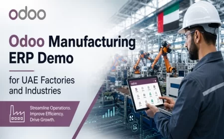 Odoo Manufacturing ERP Demo for UAE Factories and Industries