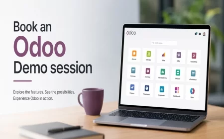 Book Odoo Demo  For ERP Consultation in UAE