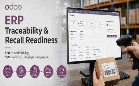 Odoo ERP Traceability and Recall Readiness
