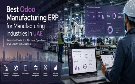 Best Odoo Manufacturing ERP for Manufacturing Industries in UAE