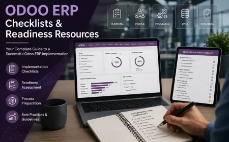 Odoo Resources Manufacturing ERP Checklists
