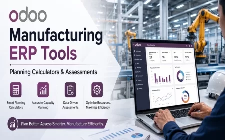 Odoo Manufacturing ERP Tools | Planning Calculators & Assessments