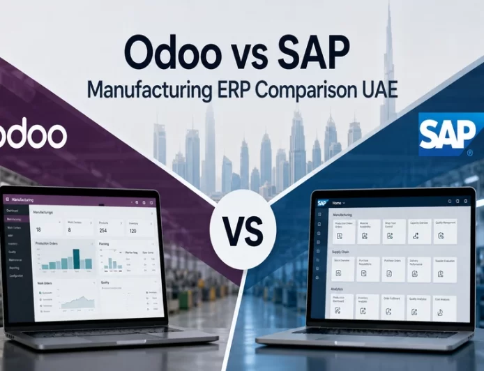 Odoo vs SAP Manufacturing ERP Comparison UAE