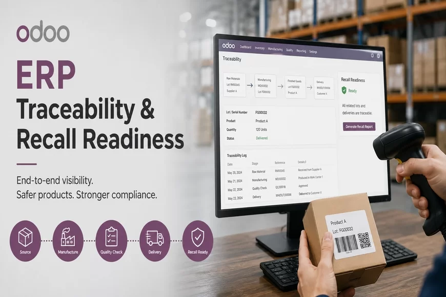 Odoo ERP Traceability and Recall Readiness