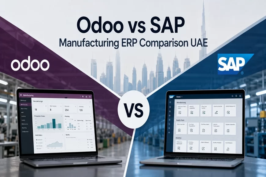 Odoo vs SAP Manufacturing ERP Comparison UAE