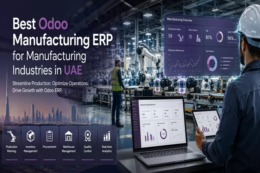 Best Odoo Manufacturing ERP for Manufacturing Industries in UAE