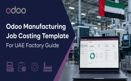 Odoo Manufacturing Job Costing Template For UAE Factory Guide