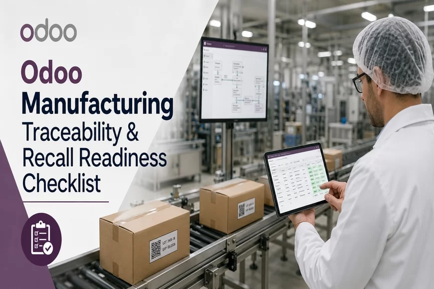 Traceability Recall Readiness Checklist in Odoo Manufacturing Industries